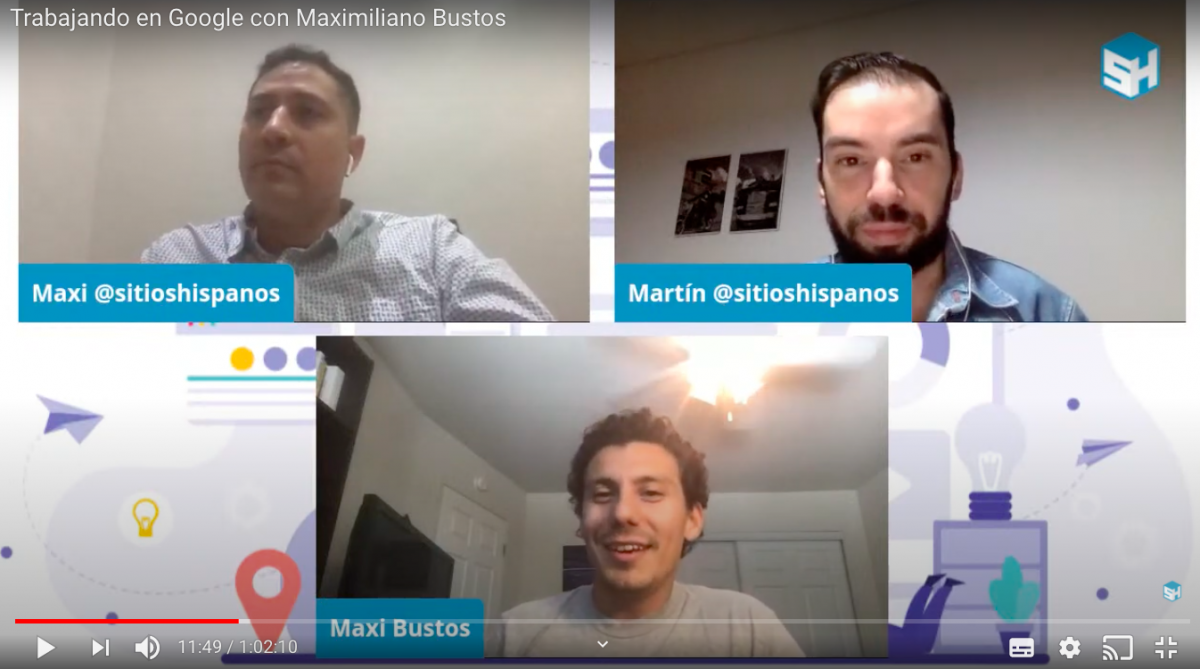 Captura de pantalla, Martín, Maxi Bustos y Maxi Muller