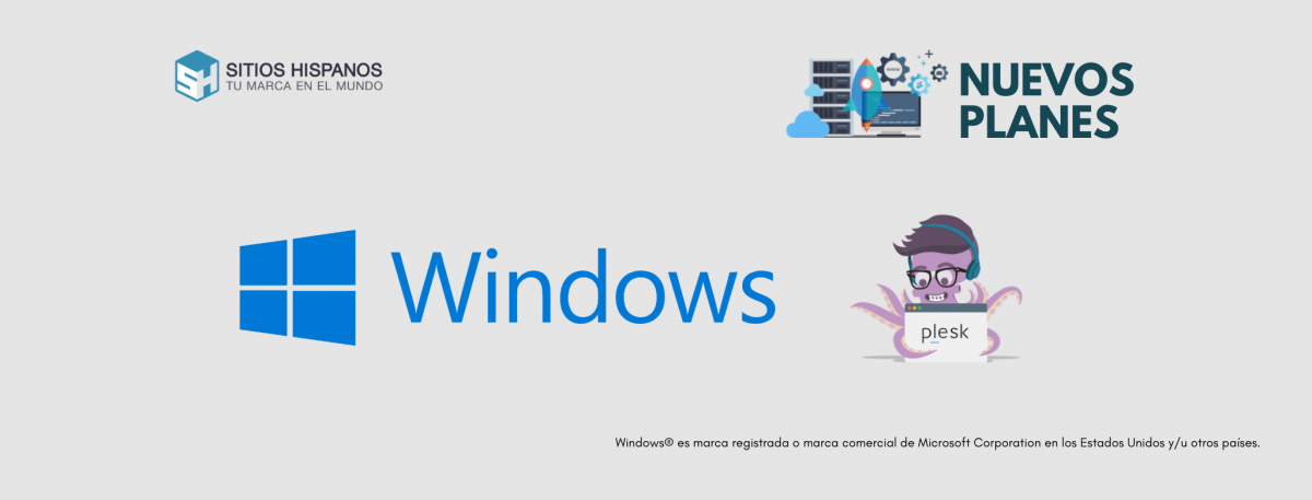 Alojamiento web en Windows