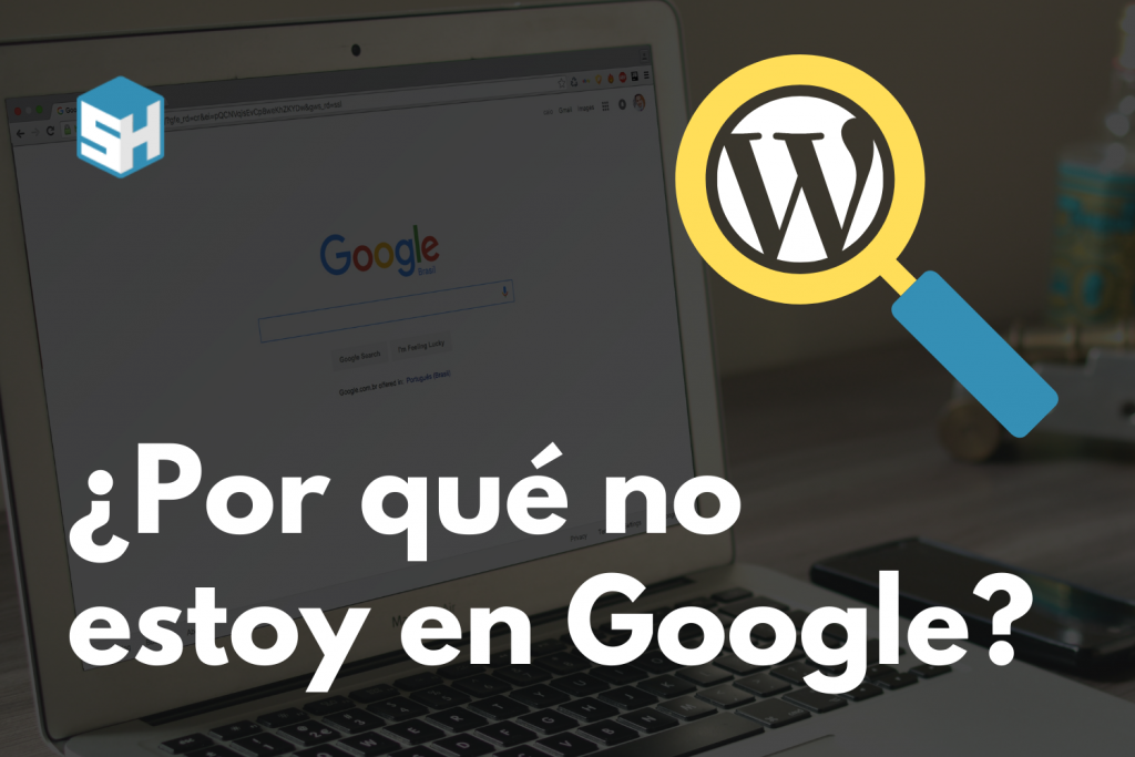 Computadora con buscador de google abierto